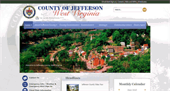 Desktop Screenshot of jeffersoncountywv.org