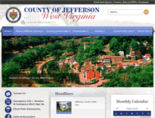Tablet Screenshot of jeffersoncountywv.org